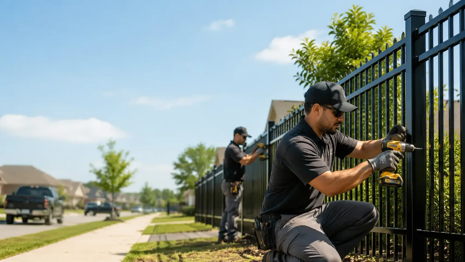 Metal Fence Installation in Hudson, OH